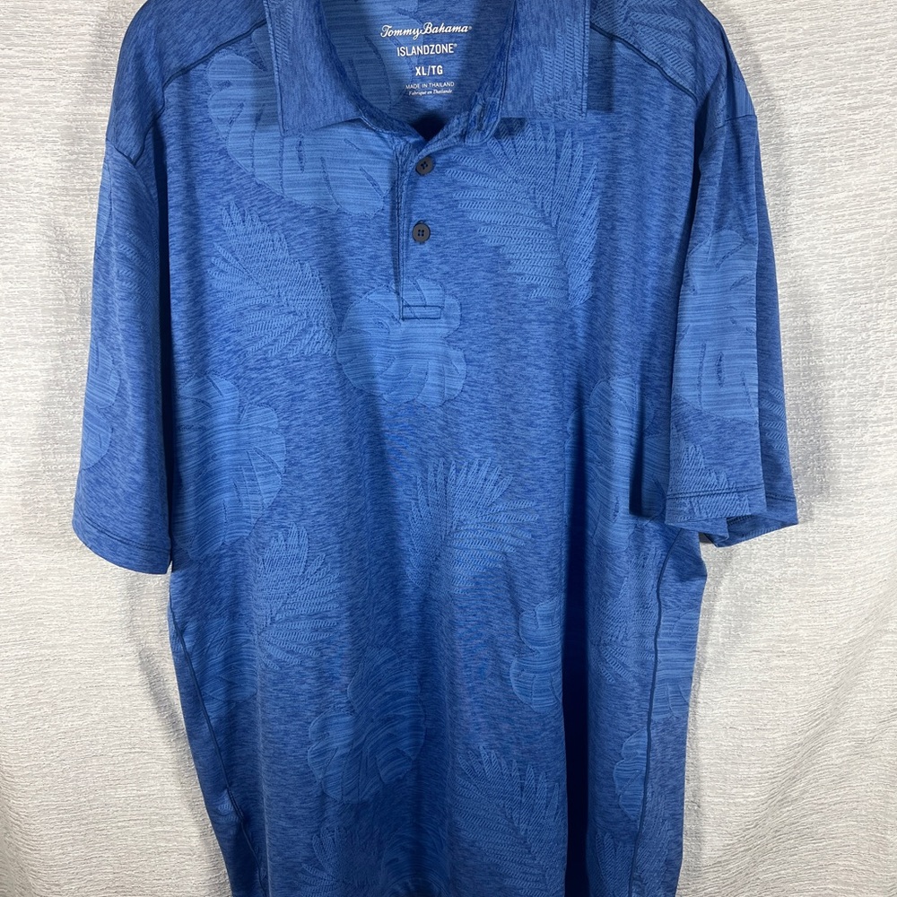 Tommy Bahama Men's Ocean Blue Polo